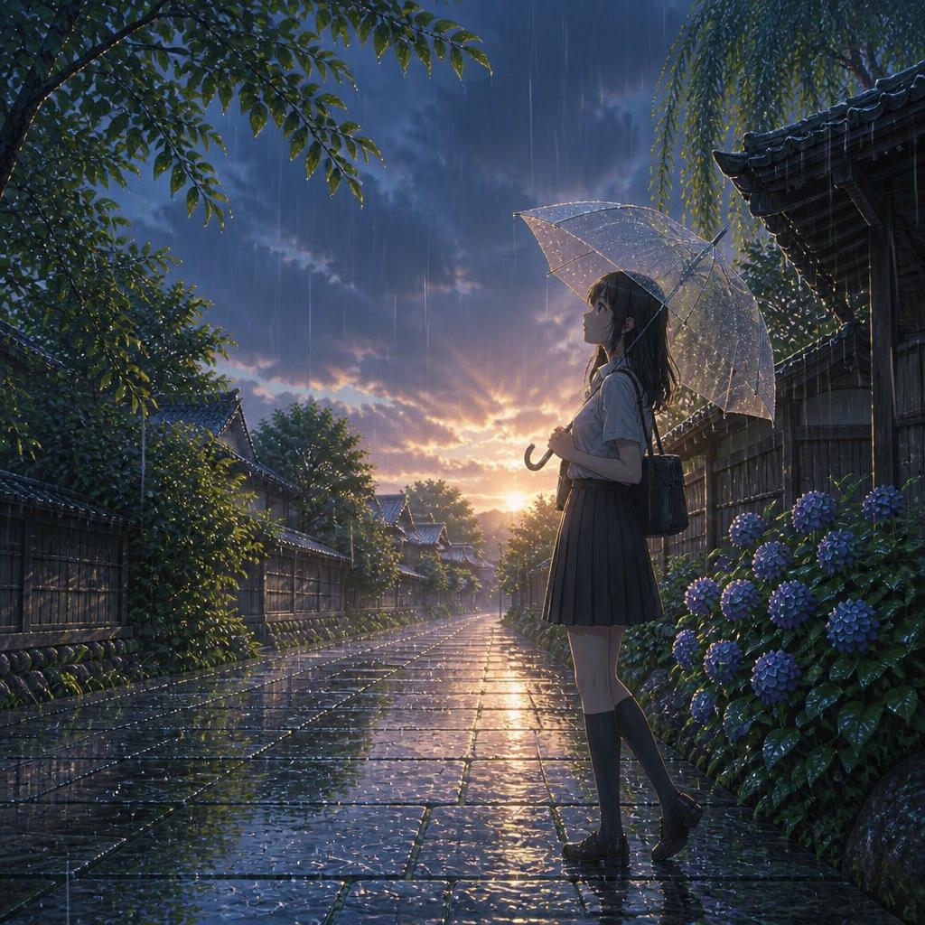 夕立のあと（夕立）
