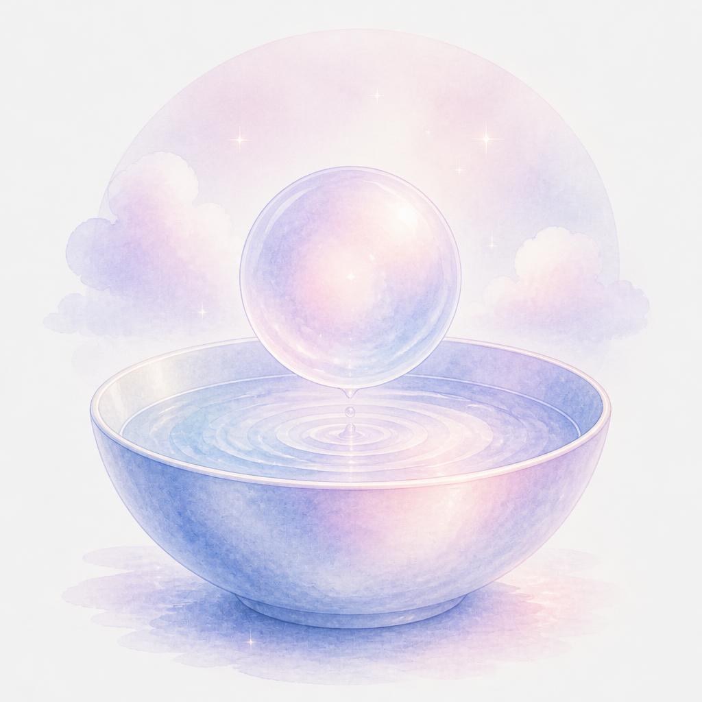 夢幻的な水彩画