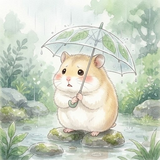 ハムスターのイラスト