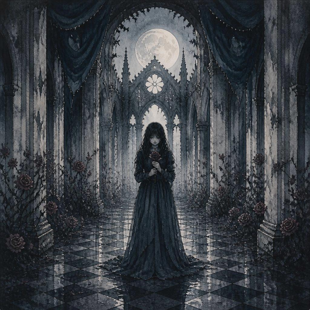 幻想的な廃墟画