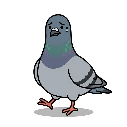 困りハト