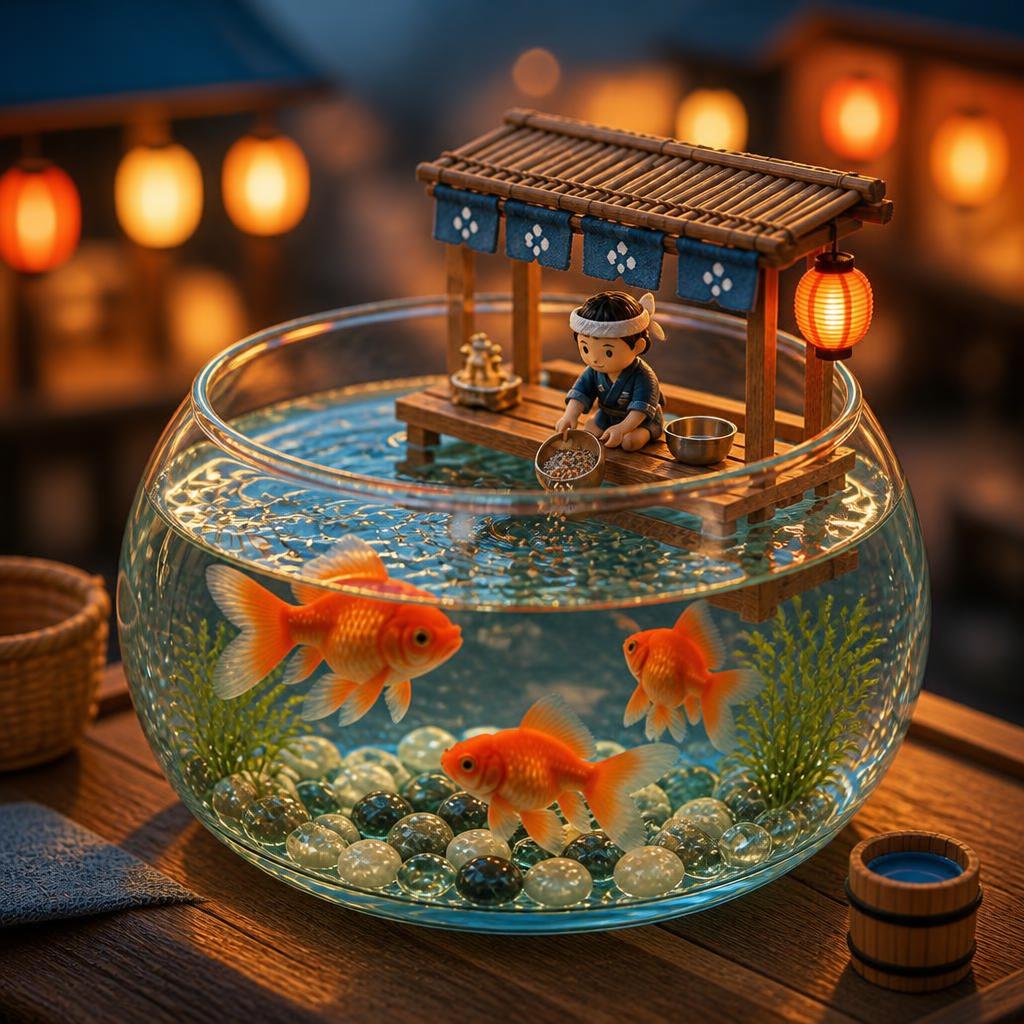 ちいさな世界観（金魚）