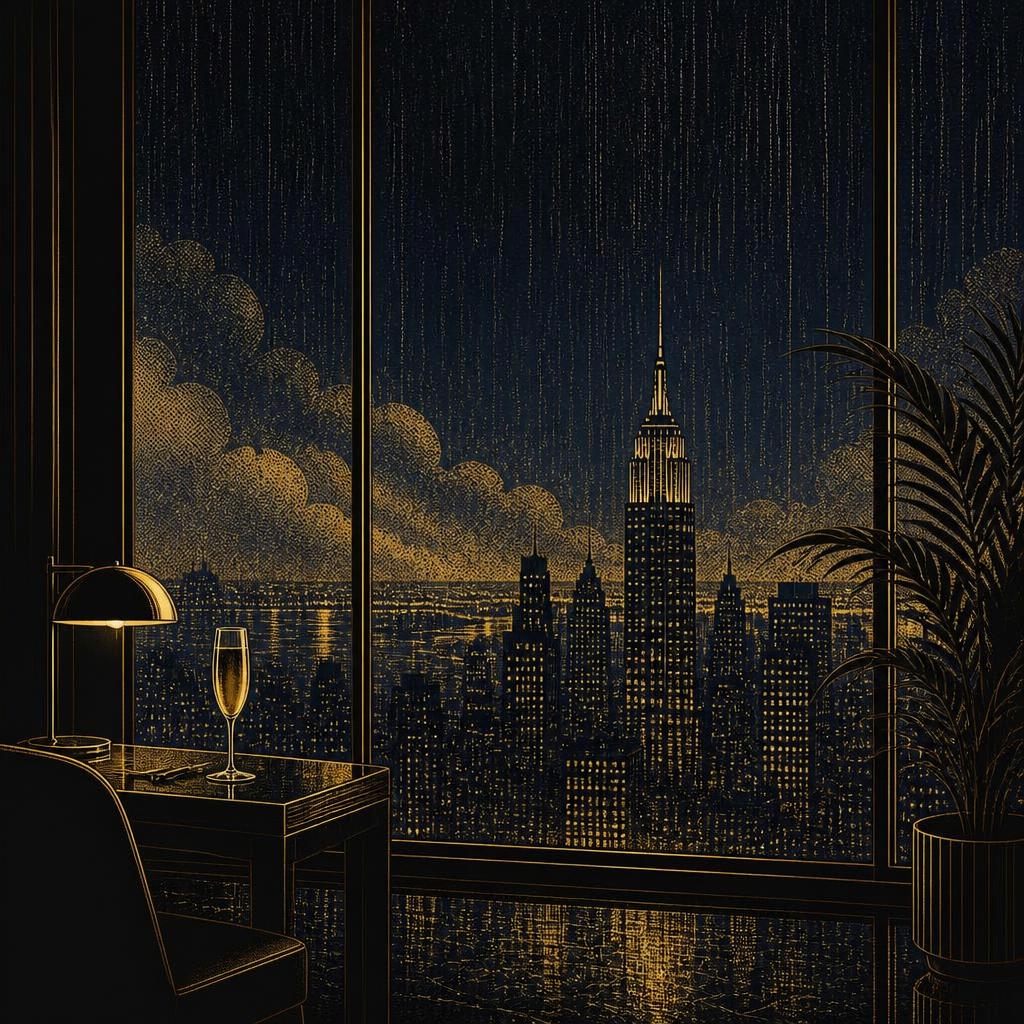 夜景の静寂