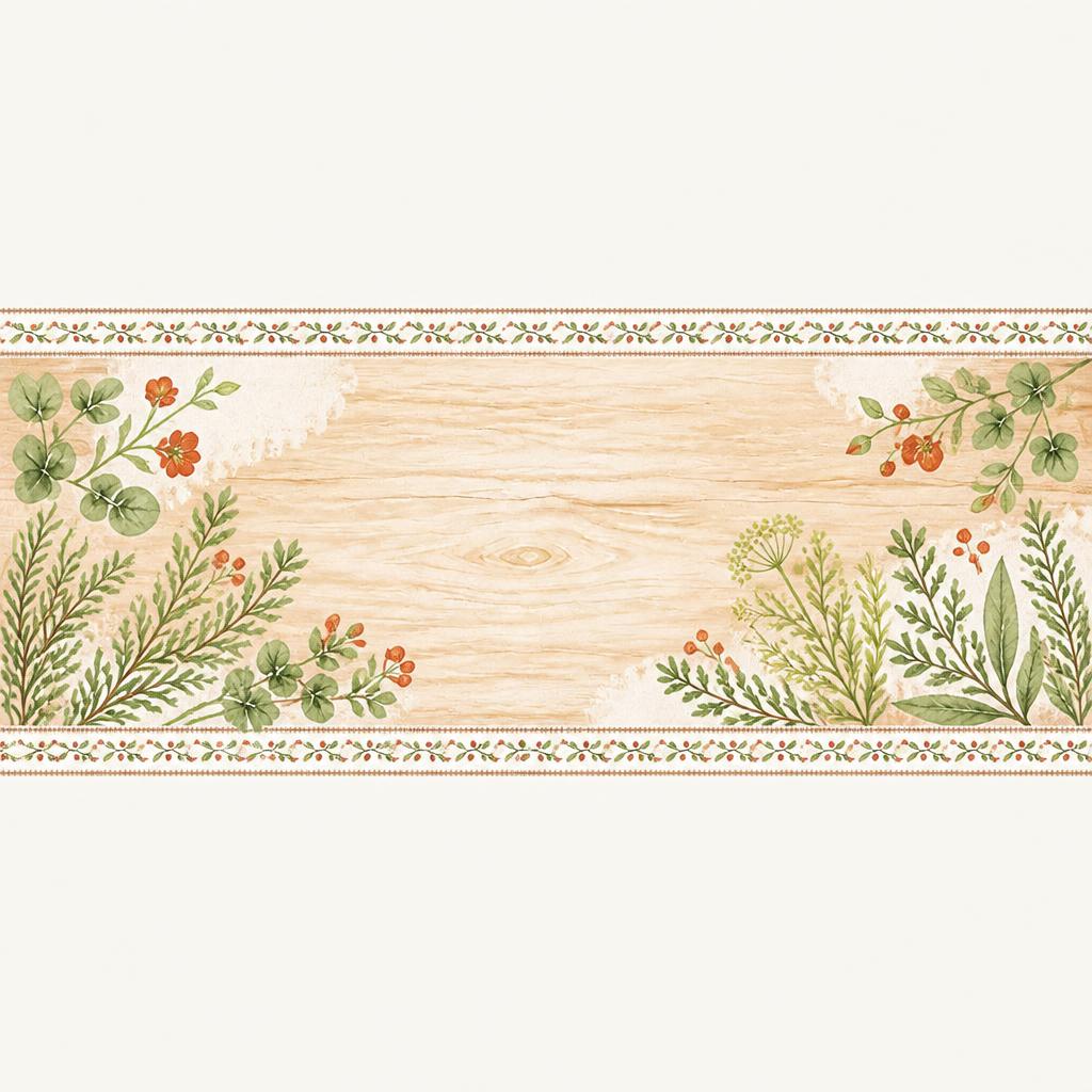 ナチュラルな植物画