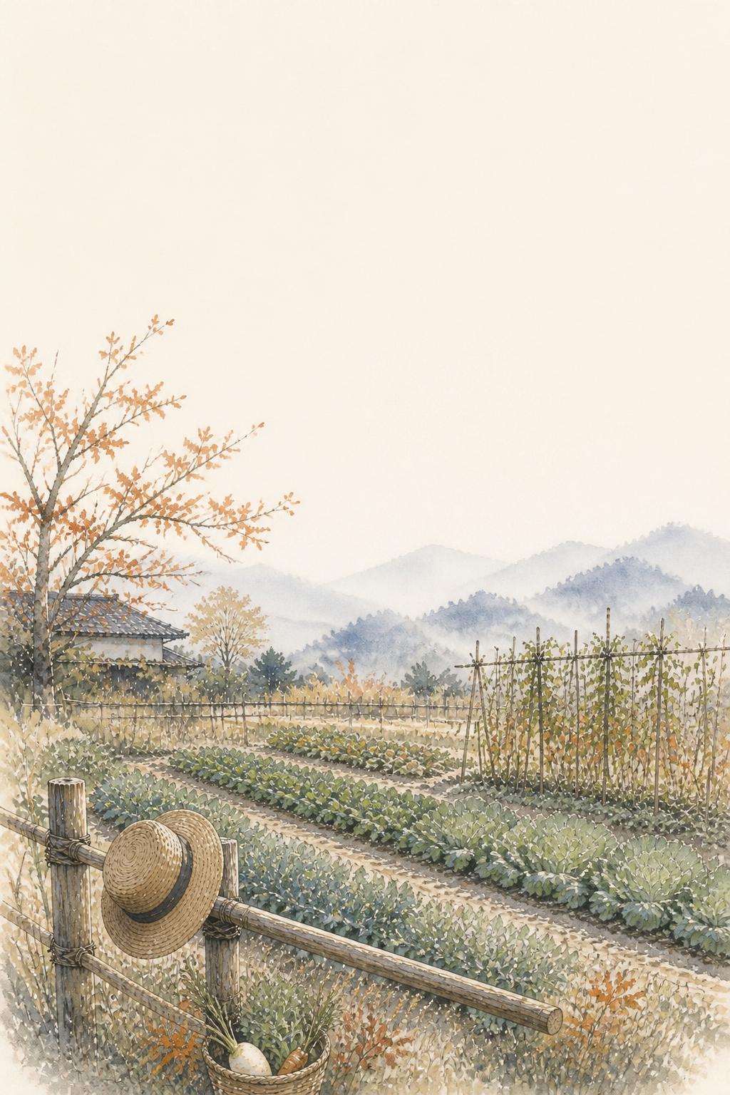 上に余白