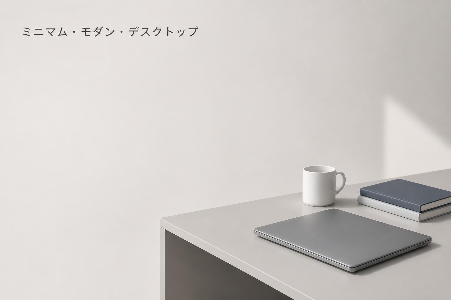 ミニマム・モダン・デスクトップ