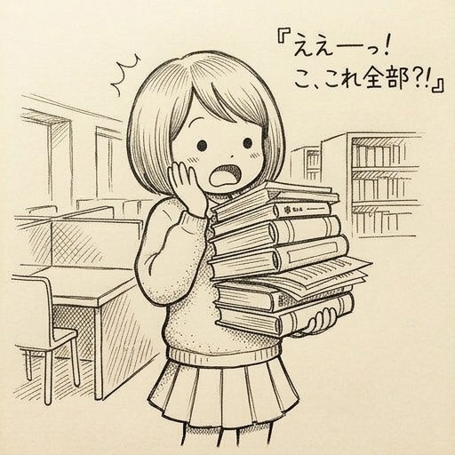 ええーってびっくりしている可愛い女子大学生