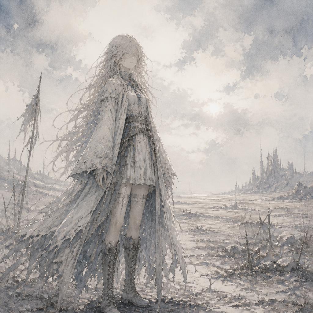荒野に立つ