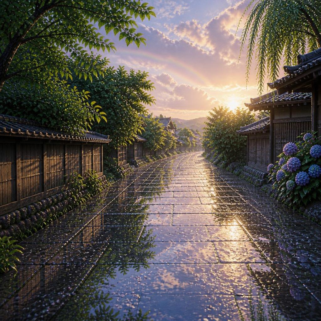 虹の気配