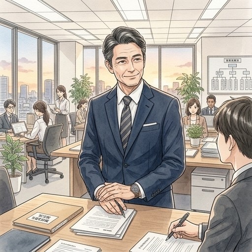 イケメンなベテラン課長