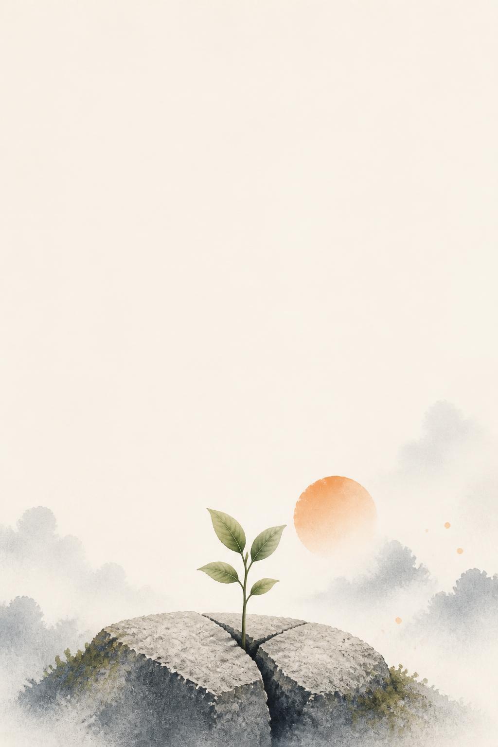 上に余白