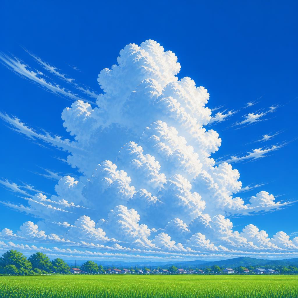 真夏の空