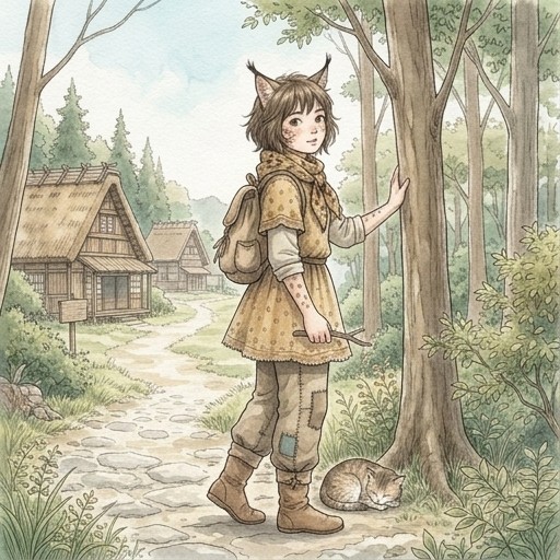山猫っぽい子
