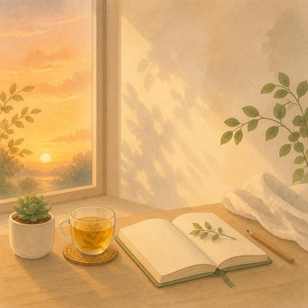 夕方