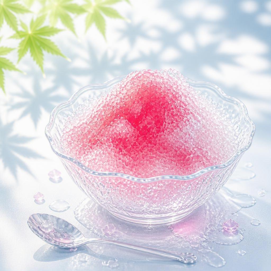 溶けはじめる